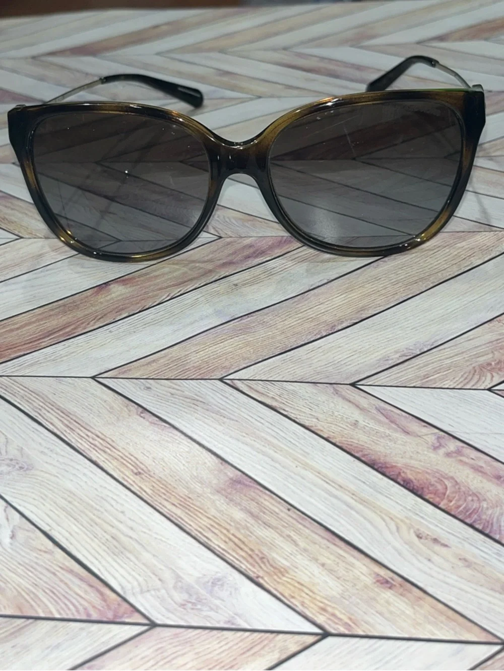 Michael Kors Marrakesh polarized tortoise shell Gradient sunglasses